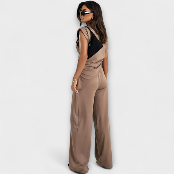Sofia - Asymmetrisk ensemble med draperade axlar