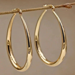 Retro Hoop Örhängen
