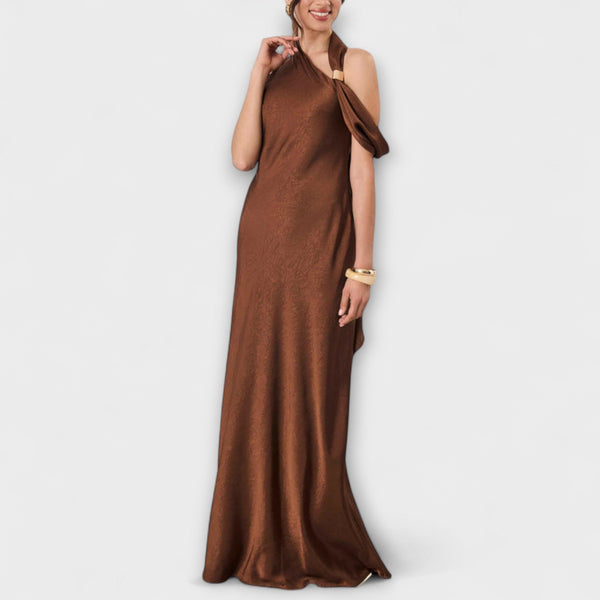 Azura - Elegant Maxiklänning i Satin