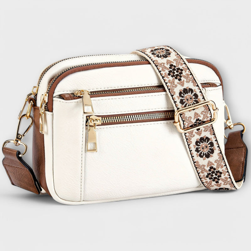 Lora. - Crossbody-väska i veganskt läder