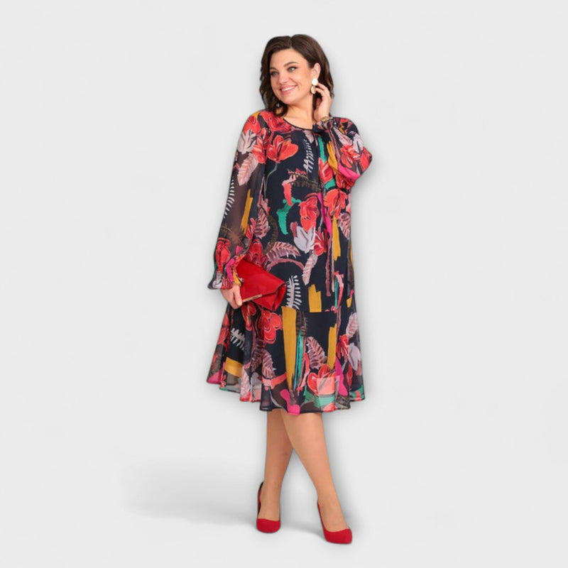 Caroline - Elegant plus-size klänning för ultimat komfort