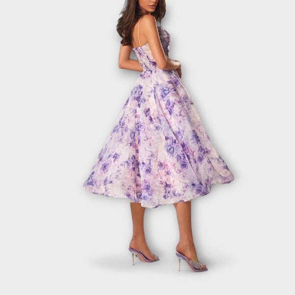 Elegant Chiffon Midiklänning