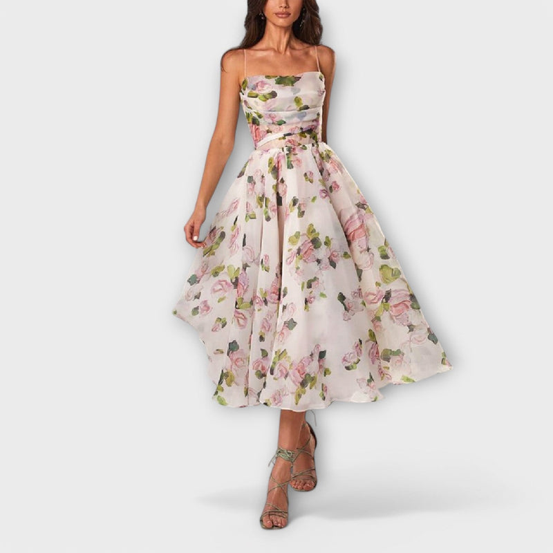 Elegant Chiffon Midiklänning