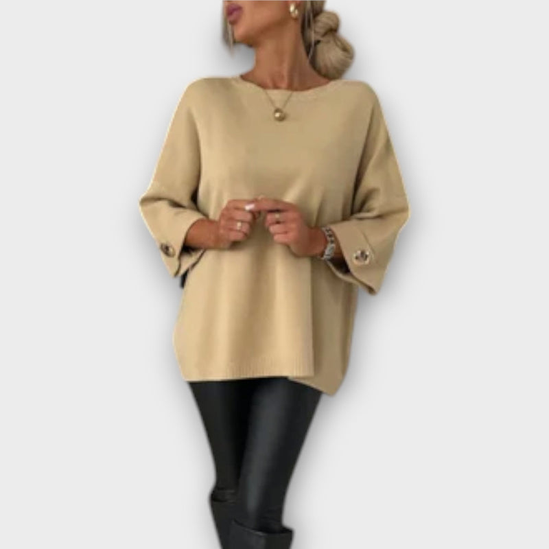 Isabella - Elegant Stickad Blus