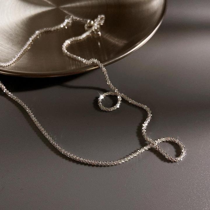 Stjärnljus-Halsband Silver-Set