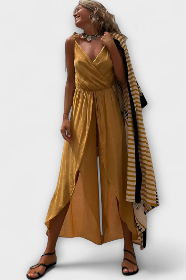 Anna - Donatila Sidöppning Jumpsuit