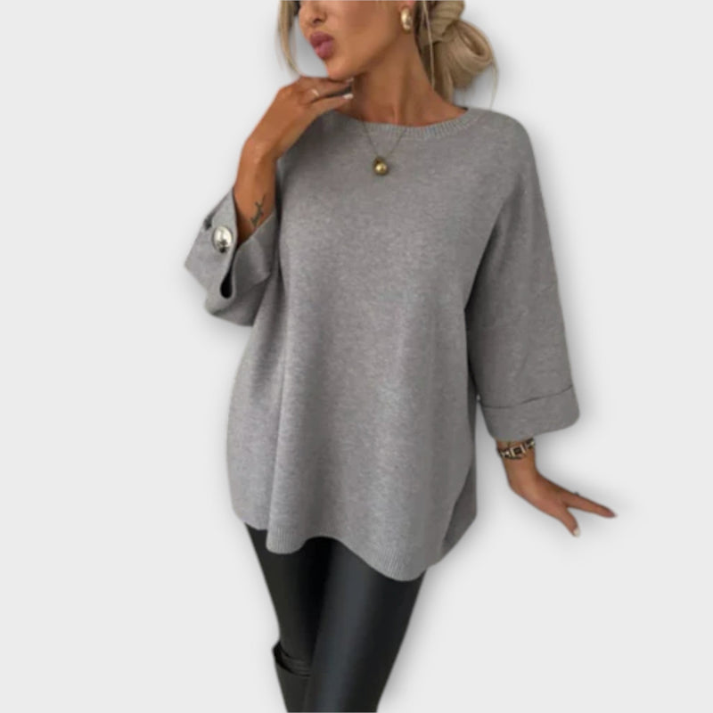 Isabella - Elegant Stickad Blus
