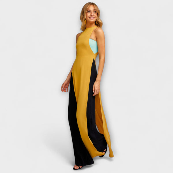 Kimberly - Mörkturkos Jumpsuit