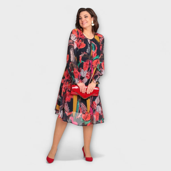 Caroline - Elegant plus-size klänning för ultimat komfort