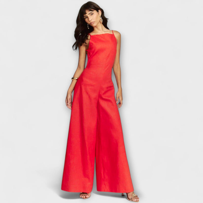 Ylva - Strålande Halter-Jumpsuit