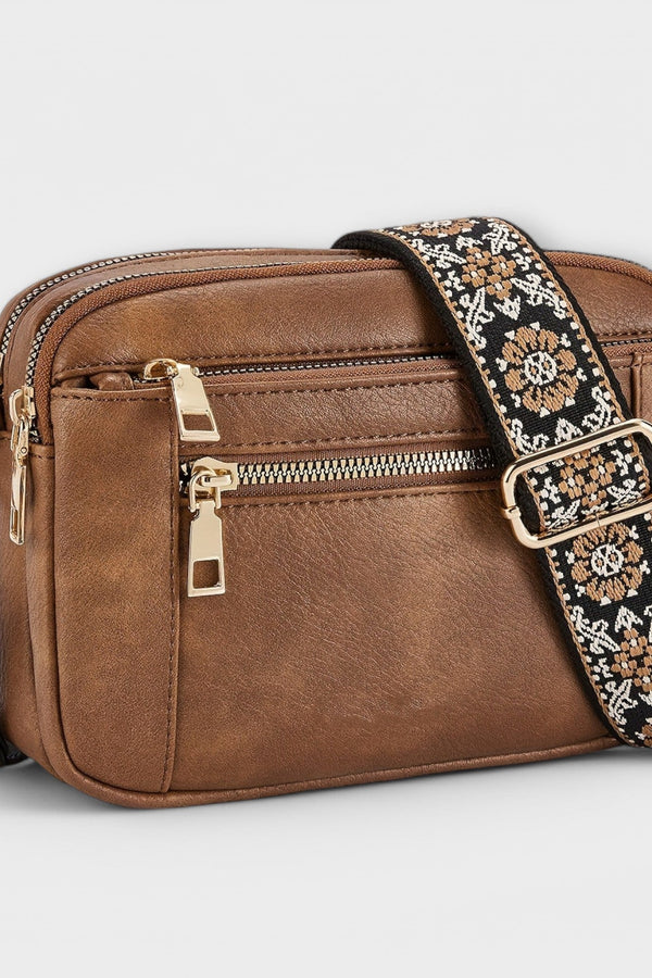 Lora. - Crossbody-väska i veganskt läder