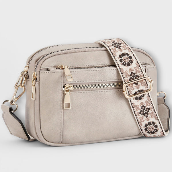 Lora. - Crossbody-väska i veganskt läder