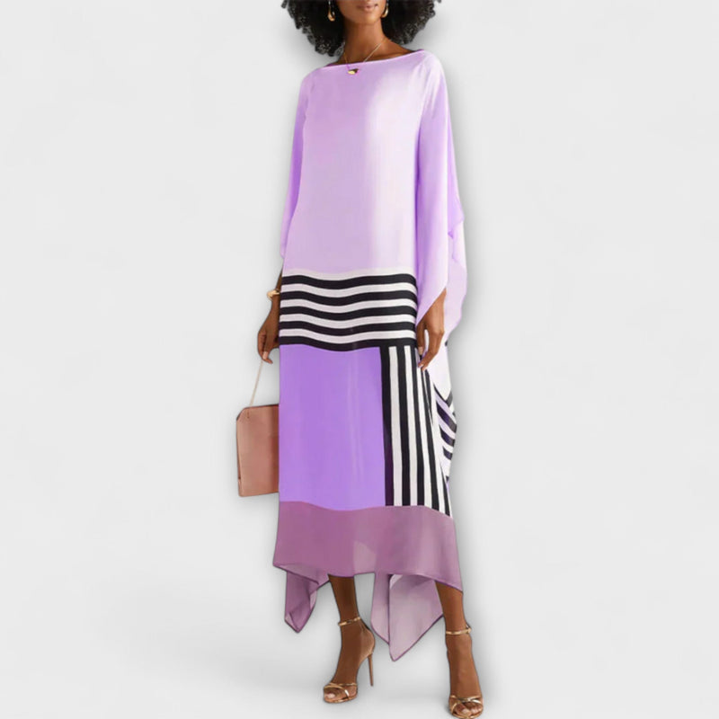 Elenora - Locker skuren geometrisk kaftan