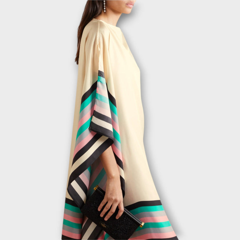 Elenora - Locker skuren geometrisk kaftan