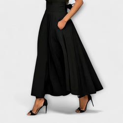 Luitgard - Elegant Maxikjol i Chic-Stil