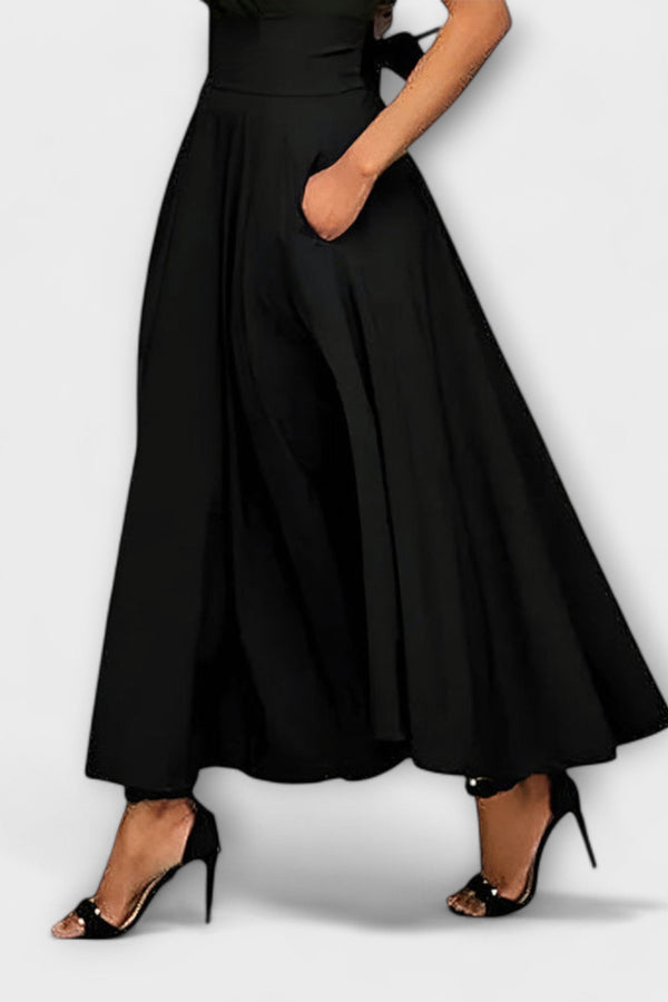 Luitgard - Elegant Maxikjol i Chic-Stil