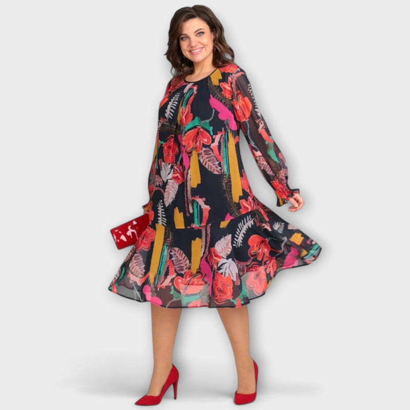 Caroline - Elegant plus-size klänning för ultimat komfort