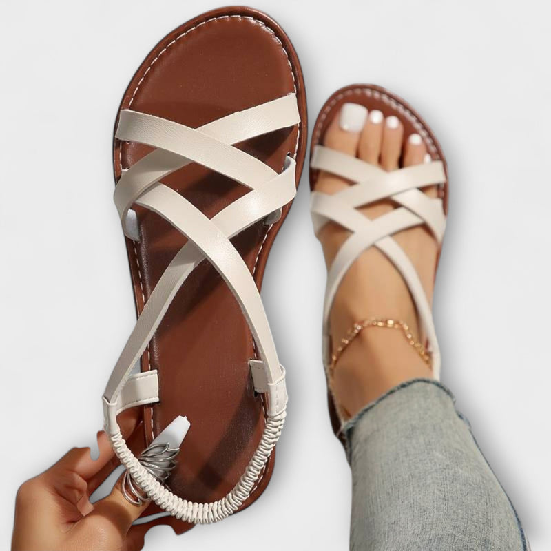 Deborah - Dam Sandaler med lätt korsrem