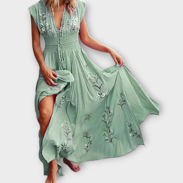 Felizia – Boho-klänning med underbara broderier