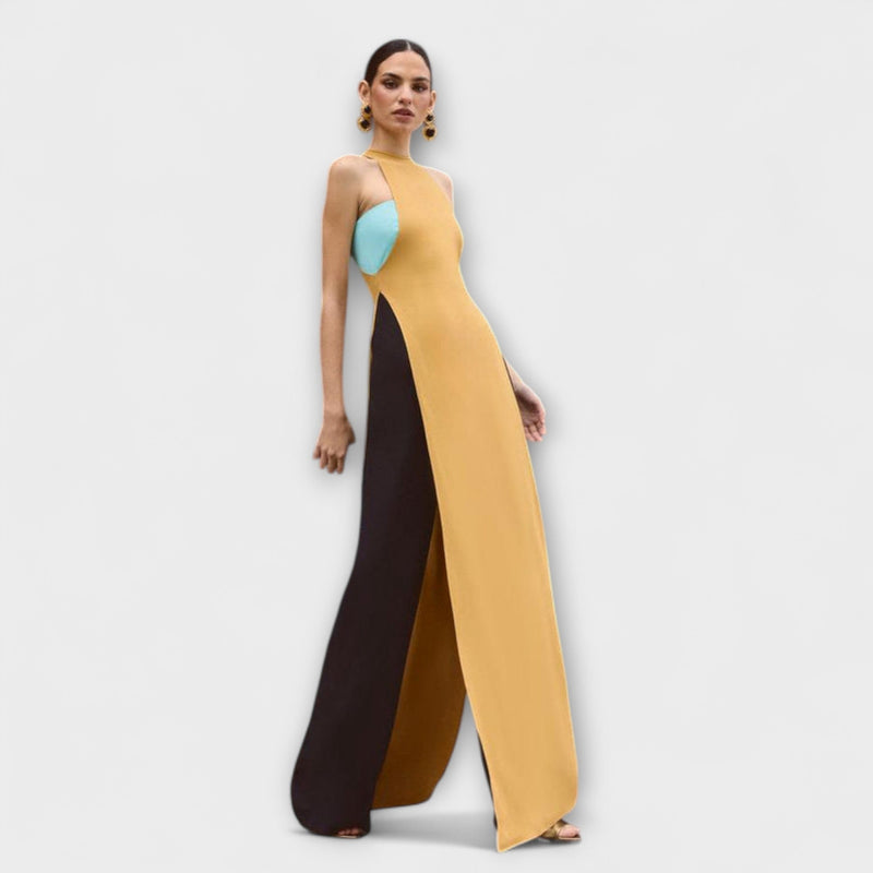 Kimberly - Mörkturkos Jumpsuit