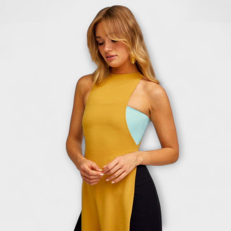 Kimberly - Mörkturkos Jumpsuit