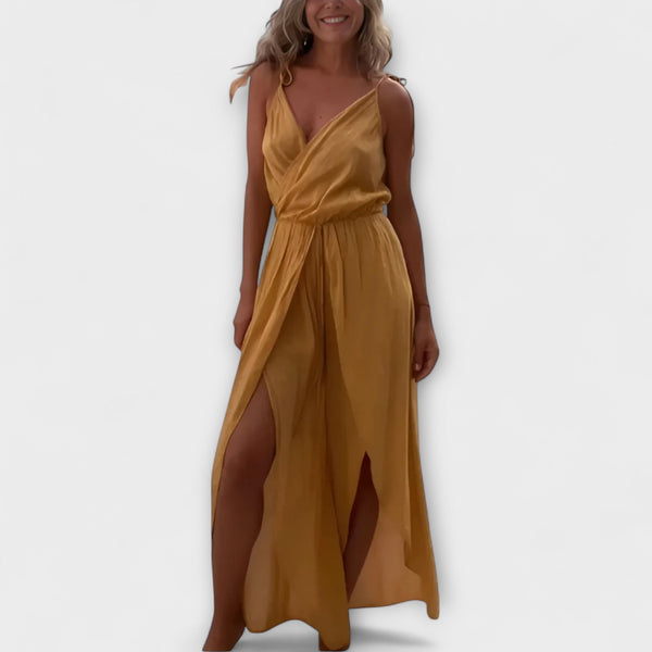 Anna - Donatila Sidöppning Jumpsuit