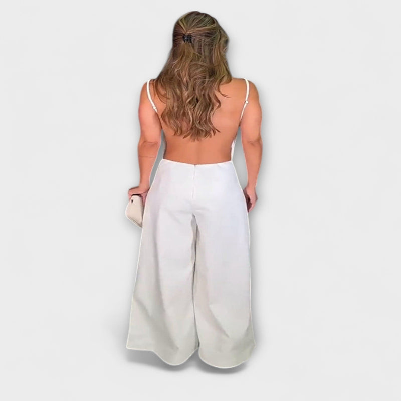 Ylva - Strålande Halter-Jumpsuit