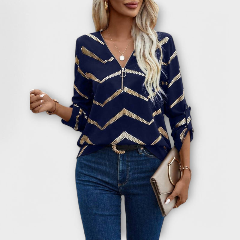 Emma - Tidlöst elegant blus