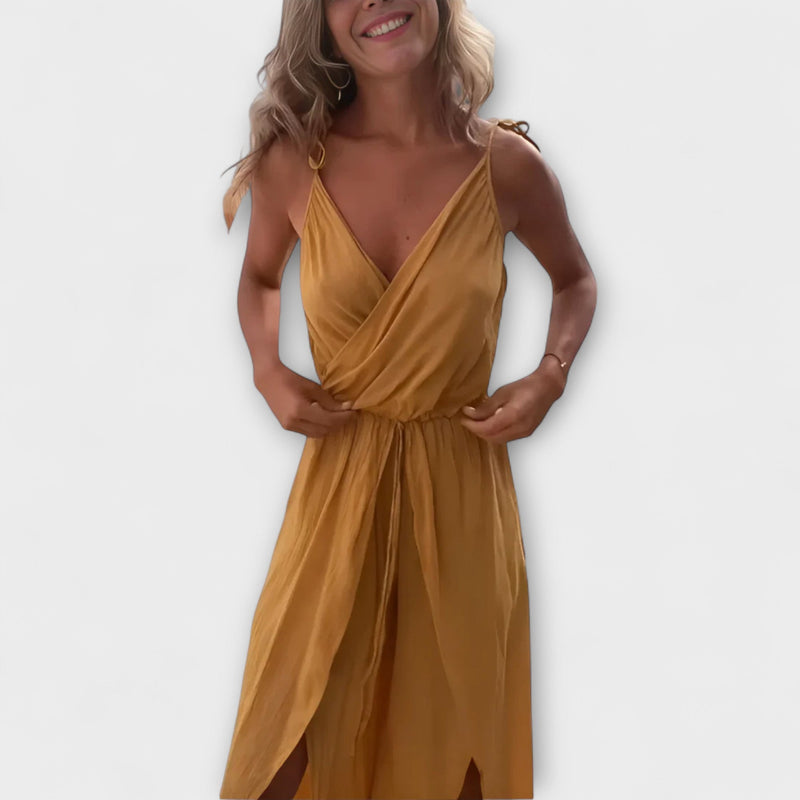 Anna - Donatila Sidöppning Jumpsuit