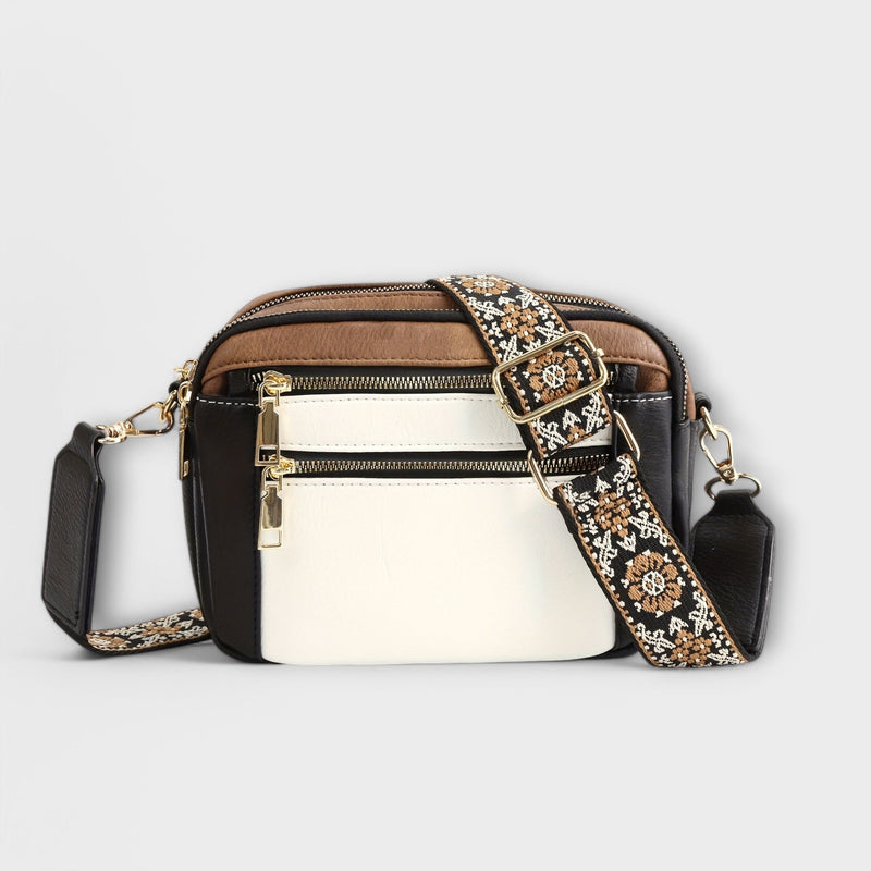 Lora. - Crossbody-väska i veganskt läder