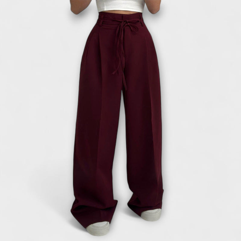 Jill - Snörbara fritidsbyxor