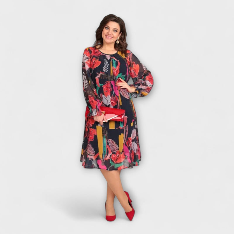 Caroline - Elegant plus-size klänning för ultimat komfort