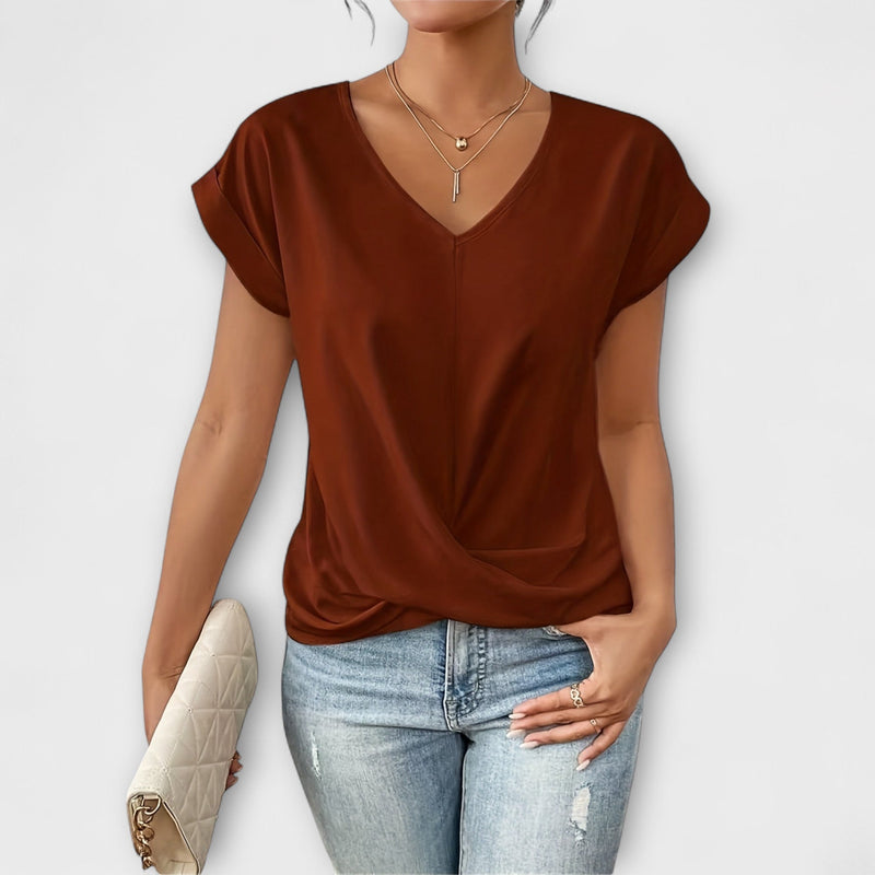 Eloise - V-ringad Top