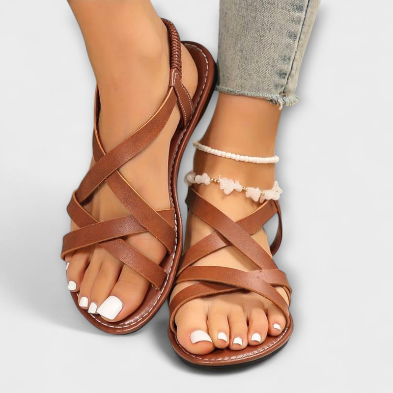 Deborah - Dam Sandaler med lätt korsrem