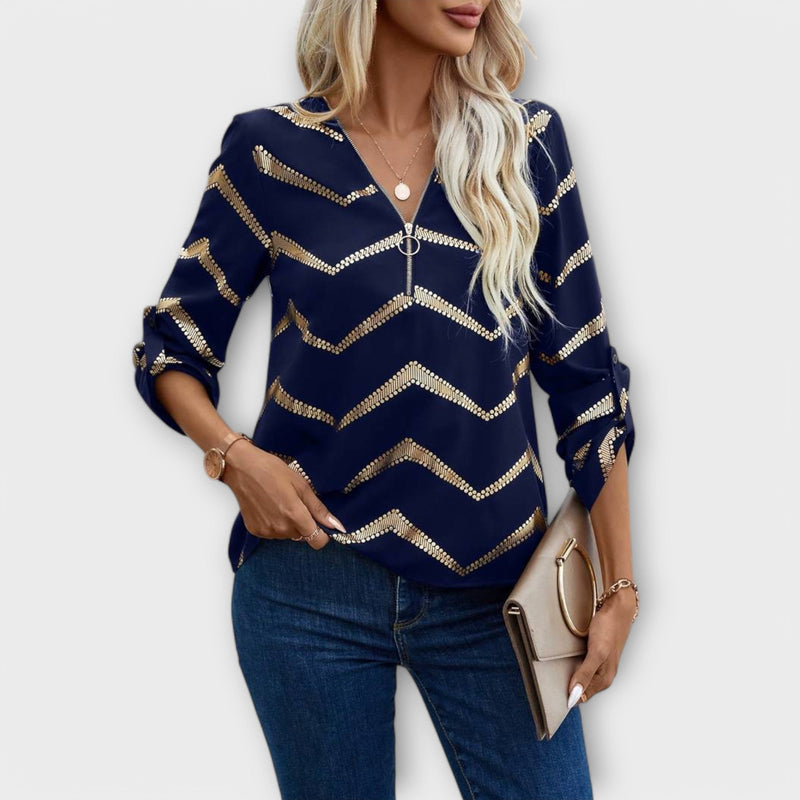Emma - Tidlöst elegant blus