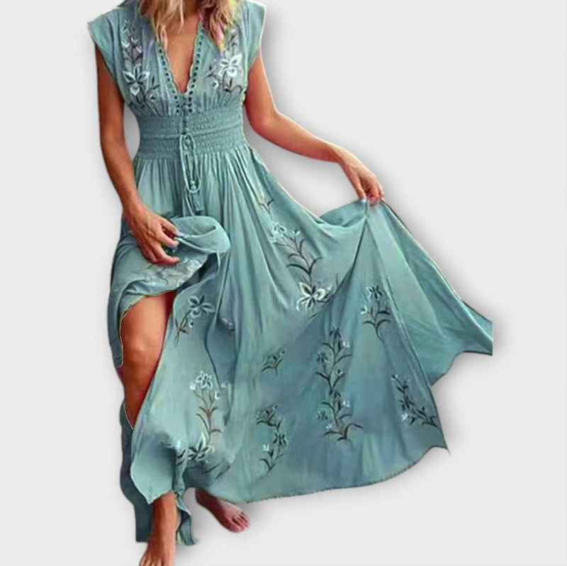 Felizia – Boho-klänning med underbara broderier
