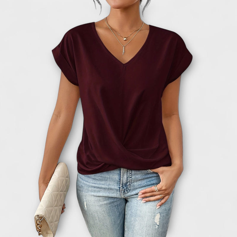 Eloise - V-ringad Top