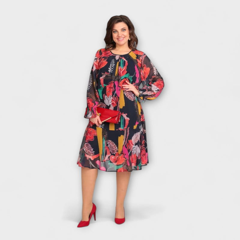 Caroline - Elegant plus-size klänning för ultimat komfort