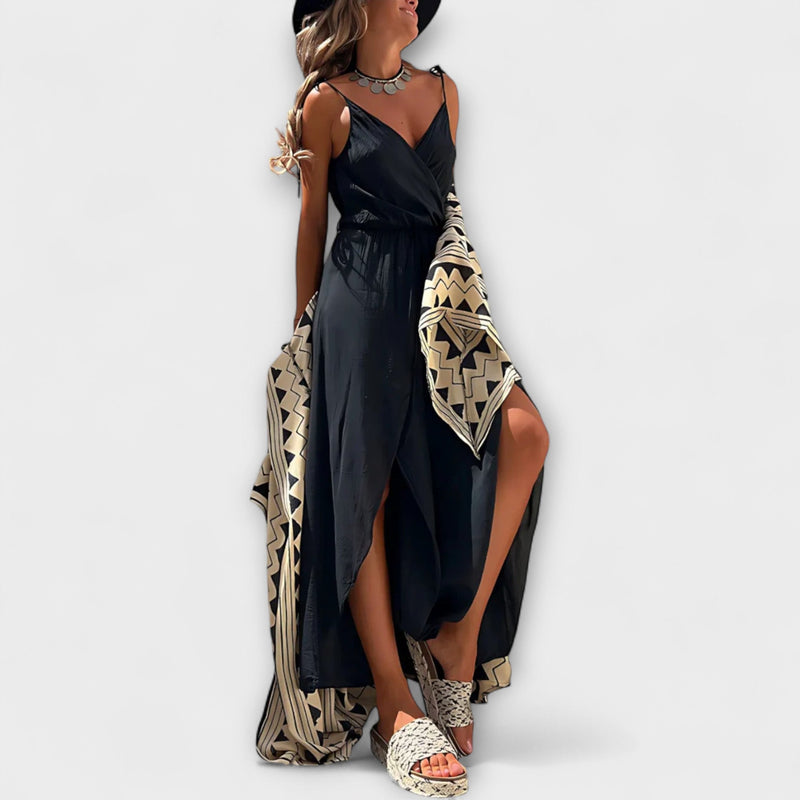 Anna - Donatila Sidöppning Jumpsuit