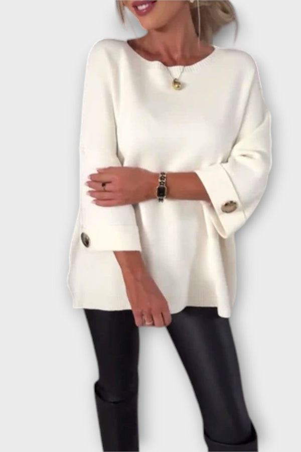 Isabella - Elegant Stickad Blus