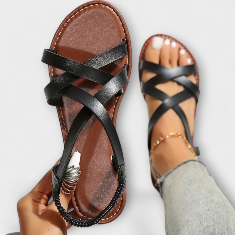 Deborah - Dam Sandaler med lätt korsrem