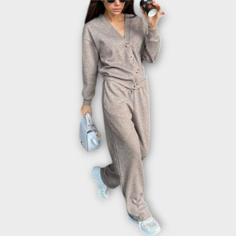 Chantal – Cardigan & Byxor Set
