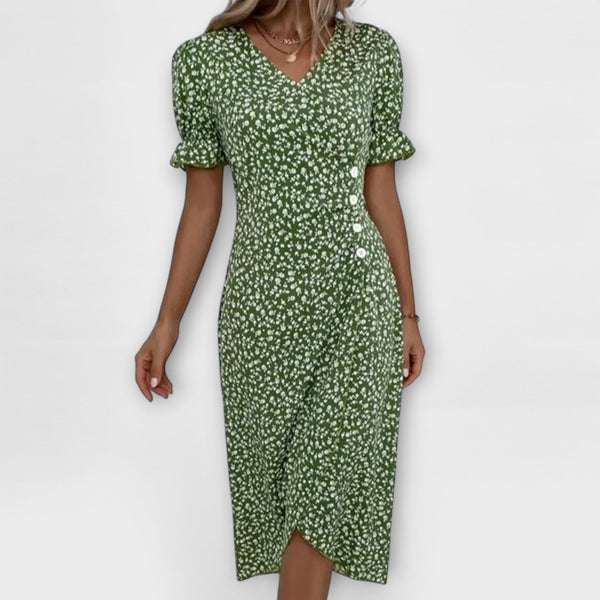 Leda - Elegant och Bekväm Sommarklänning