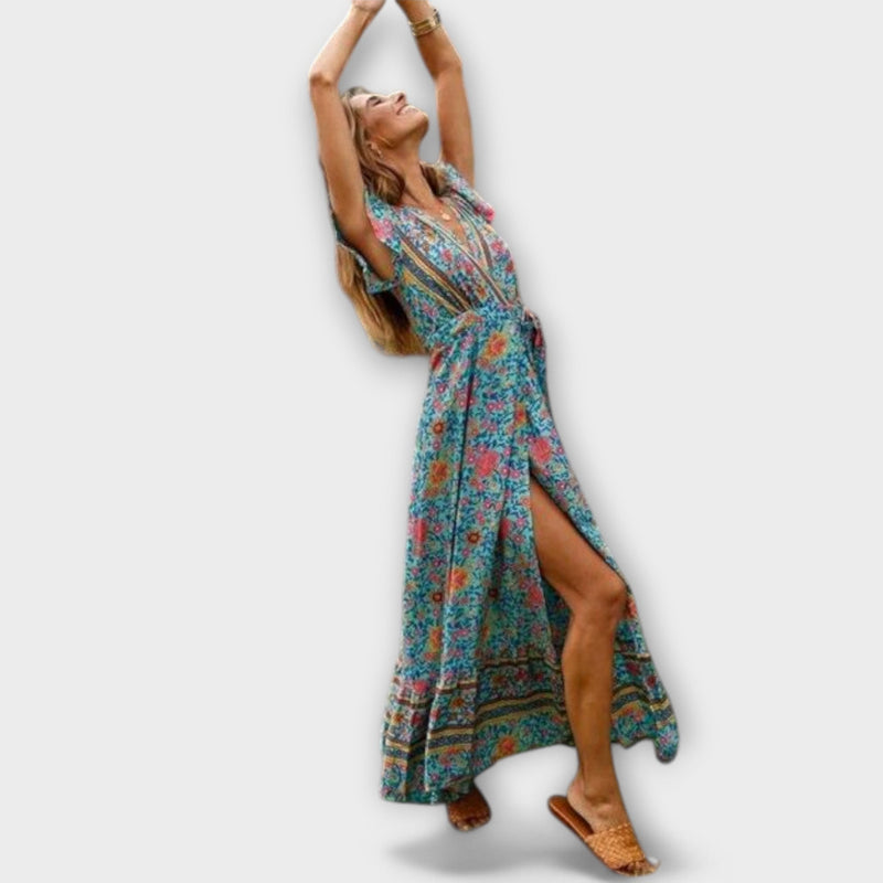 Shylin Boho Maxiklänning