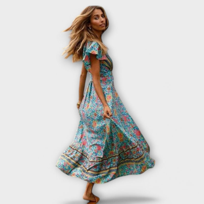 Shylin Boho Maxiklänning