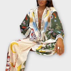 Stella - Elegant tvådelat damoutfit