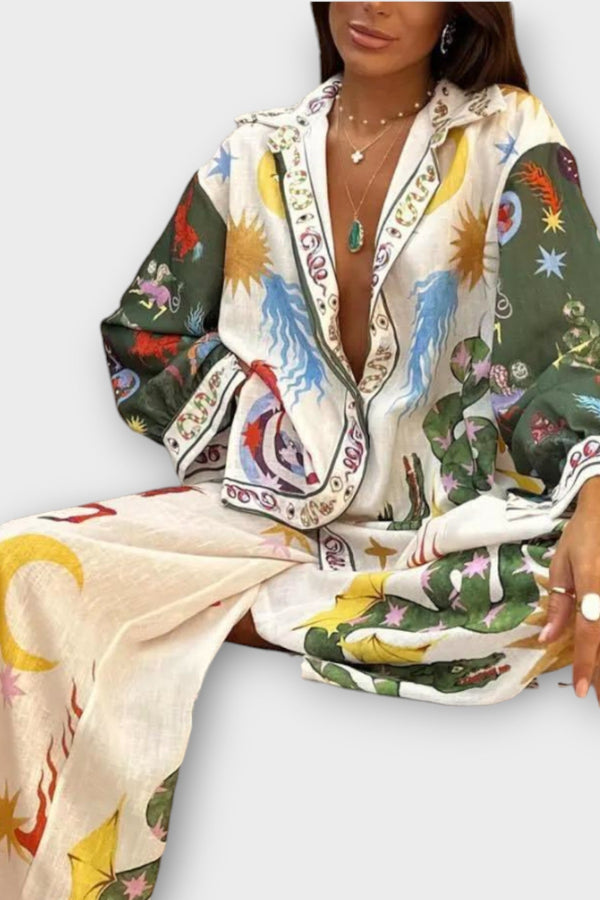 Stella - Elegant tvådelat damoutfit