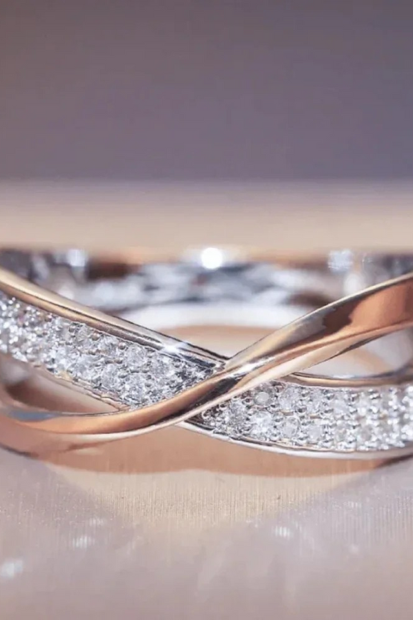 Antik Flätad Ring