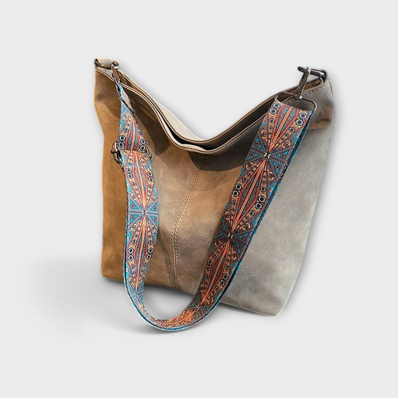 Lora. - Elegant Vintage-Handväska