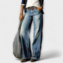 Cess - Denimbyxor med vida ben